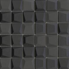 Стекло LAntic Colonial Effect Mosaics Square Black 30x30