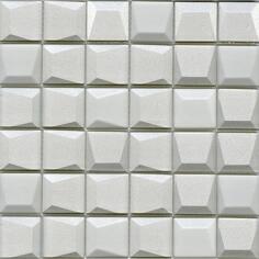 Стекло LAntic Colonial Effect Mosaics Square White 30x30