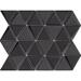 Стекло LAntic Colonial Effect Mosaics Triangle Black 31x26