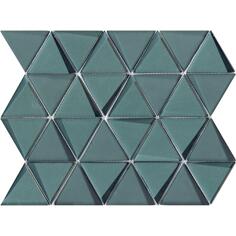 Стекло LAntic Colonial Effect Mosaics Triangle Emerald 31x26