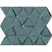 Стекло LAntic Colonial Effect Mosaics Triangle Emerald 31x26