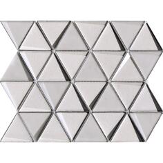 Стекло LAntic Colonial Effect Mosaics Triangle Silver 31x26