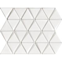Стекло LAntic Colonial Effect Mosaics Triangle White 31x26