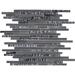 Микс LAntic Colonial Eternity Mosaics Mini Strip Grey 29.8x30.5