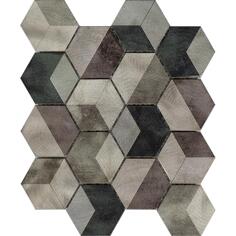 Металл LAntic Colonial Future Mosaics Emerald 25.8x30