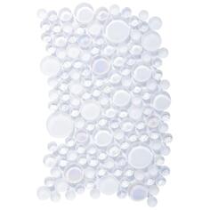 Стекло LAntic Colonial Glacier Mosaics Moon Metallic White 19x29