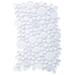 Стекло LAntic Colonial Glacier Mosaics Moon Metallic White 19x29