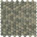 Стекло LAntic Colonial Glaze Mosaics Hexagon Greys Matt 30x29.6