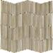 Металл LAntic Colonial Gravity Mosaics Aluminium Wave Gold 28.9x30.2