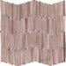 Металл LAntic Colonial Gravity Mosaics Aluminium Wave Rose Gold 28.9x30.2
