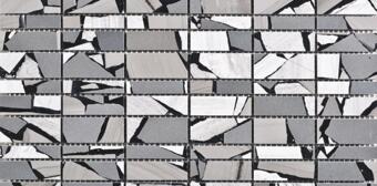 Камень LAntic Colonial Mosaics Lines Safary Brown 30.4x29.8
