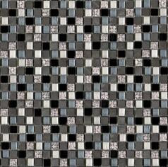 Стекло LAntic Colonial Mosaics Imperia Mix Silver Blue Blacks 29.8x29.8