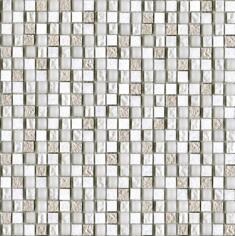 Стекло LAntic Colonial Mosaics Imperia Mix Silver White 29.8x29.8