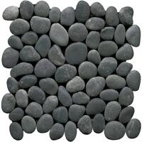 Камень LAntic Colonial Paradise Mosaics Baia Stone Negro 30x30