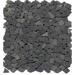 Камень LAntic Colonial Paradise Mosaics Minibroken Edge Negro 32x32