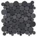 Камень LAntic Colonial Paradise Mosaics Round Stone Nero 31.5x31.5