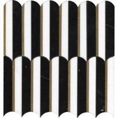 Микс LAntic Colonial Piano Mosaics Black 30.5x30.5