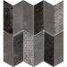 Стекло LAntic Colonial Rhomboid Mosaics Black 29.8x29.8