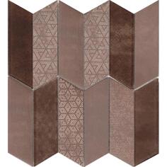 Стекло LAntic Colonial Rhomboid Mosaics Chocolate 29.8x29.8
