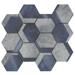 Камень LAntic Colonial Universe Mosaics Hexagon Blue 26.7x23