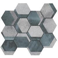 Камень LAntic Colonial Universe Mosaics Hexagon Green 26.7x23