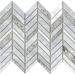 Камень LAntic Colonial Victorian Mosaics Chevron White 25.2x30.4