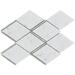 Керамогранит LAntic Colonial Victorian Mosaics Rhombus Carrara Aluminium 20.5x24