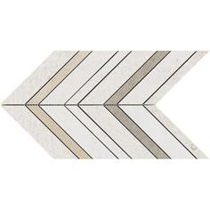 Камень LAntic Colonial World Mosaics Amsterdam Chevron Beige 28x19.5