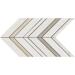 Камень LAntic Colonial World Mosaics Amsterdam Chevron Beige 28x19.5