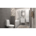 Керамогранит Fiori Grigio светло-серый 6246-0066 (6046-0196) 45х45 - фото в интерьере