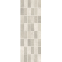 Плитка 1064-0102 (1064-0047) Fiori Grigio мозаика светло-серая 20х60