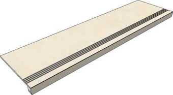 Laxveer Ceramic Llp Metallic GTIvory12_4 30x120 Ступень