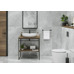Керамогранит 6060AMB15P Armani Marble Gray 60x60 - фото в интерьере