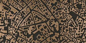 Керамогранит Lea Ceramiche City Cordusio Bronze 3D 30x60