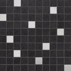 Керамогранит Lea Ceramiche Slimtech Basaltina Stone Project Mosaico Inox Stuccata 25x25