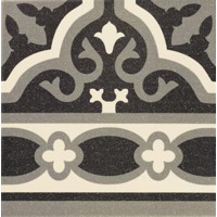 Керамогранит Mainzu Florentine Cenefa Black 20x20