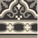 Керамогранит Mainzu Florentine Cenefa Black 20x20