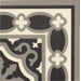 Керамогранит Mainzu Florentine Esquina Black 20x20