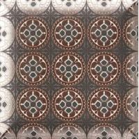 Керамика Mainzu Hd Effects Decor Metal Black 15x15