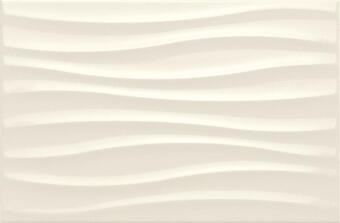 Marazzi Chroma Ivory Struttura Tide 3D 25x38