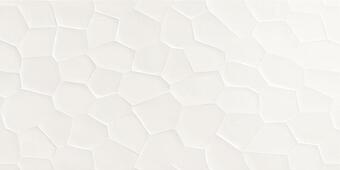 Marazzi Color Code Bianco Struttura Deco 3D Satinato 30x60