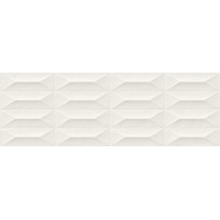 Marazzi Colorplay White Struttura Cabochon 3D Rett 30x90