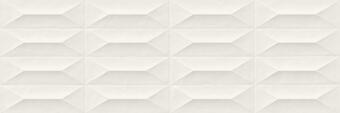 Marazzi Colorplay White Struttura Cabochon 3D Rett 30x90