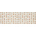 Marazzi Colourline Ivory Taupe Orange Decoro 22x66.2
