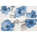 Marazzi Colourline White Blue Decoro 22x66.2
