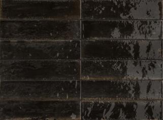 Керамогранит Marazzi Lume Black 6x24