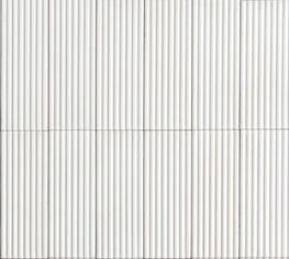 Керамогранит Marazzi Rice Bianco Strutt Pleat 3D Lux 7.5x20