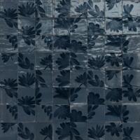 Керамогранит Marazzi Rice Blu Decoro Blossom Lux 15x15