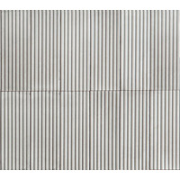 Керамогранит Marazzi Rice Grigio Strutt Pleat 3D Lux 7.5x20