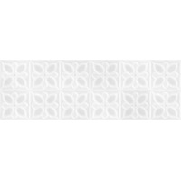 Meissen Lissabon White Squares Structure 25x75